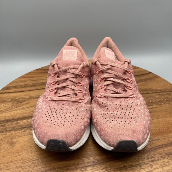 Nike Air Zoom Pegasus 35 Shoes Womens Size 9 Pink Running Comfort Walking Sneake - Picture 2 of 8